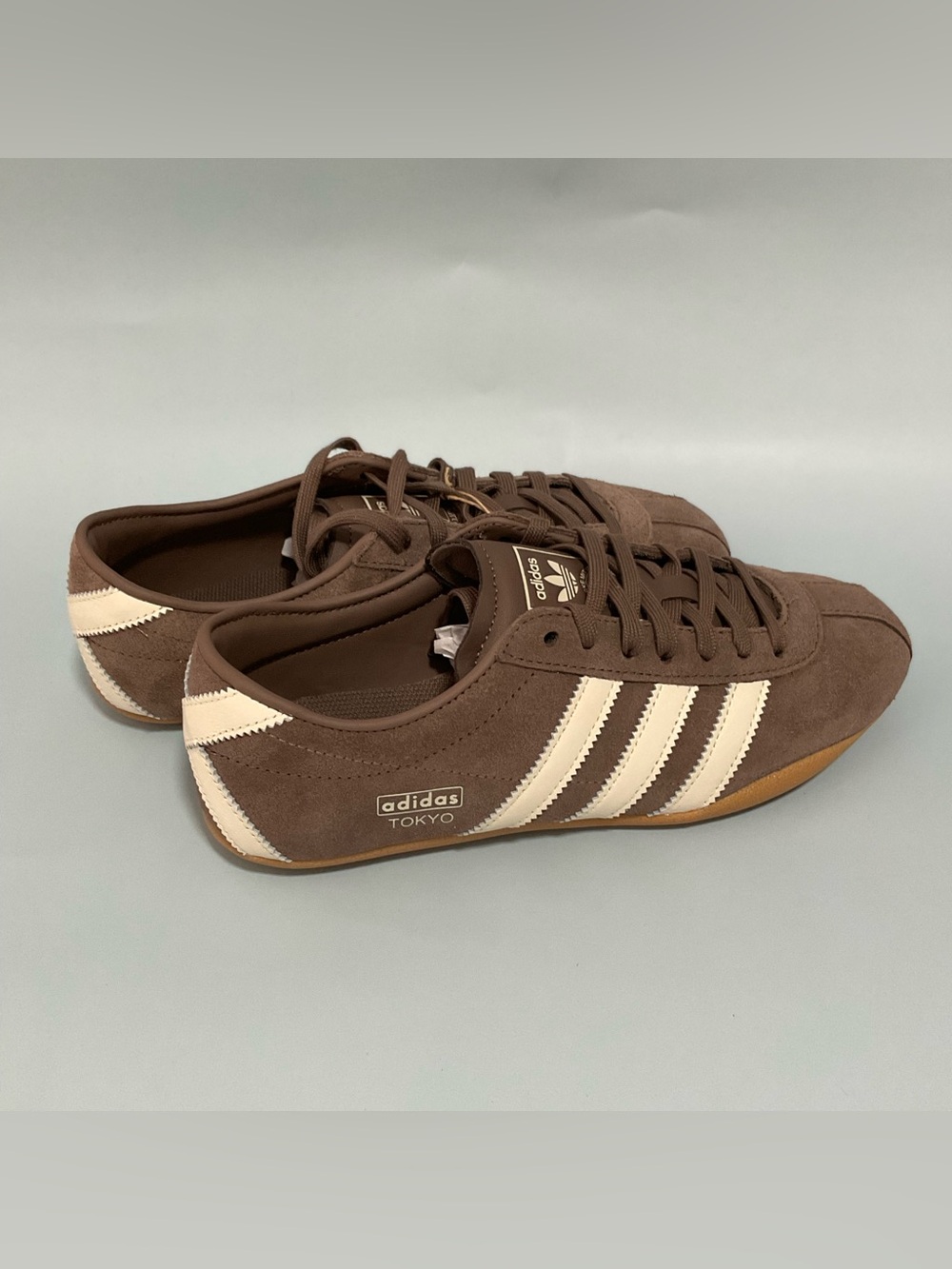 Womens adidas Tokyo Athletic Shoe - Earth Strata / Off White / Gum - Picture 5 of 7